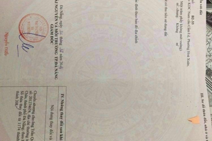 Bán lô đất đẹp đường 5m5 Liêm Lạc 20, Hòa Xuân, Cẩm Lệ giá rẻ