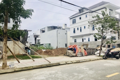 Bán đất đường Thanh Lương 18 tây bắc sát góc sạch đẹp khu đô thị sinh thái Hòa Xuân.