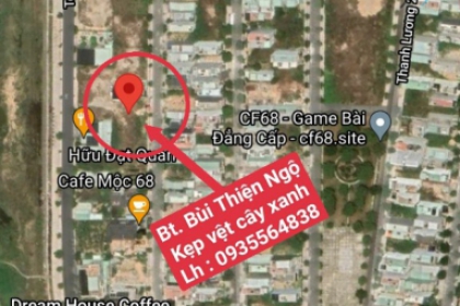 Bán đất biệt thự 2mt kẹp vệt cây xanh, đường Bùi Thiện Ngộ, hướng đông nam