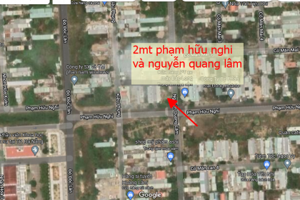 Bán đất 2mt đường Phạm Hữu Nghi và Nguyễn Quang Lâm, hướng đông và nam
