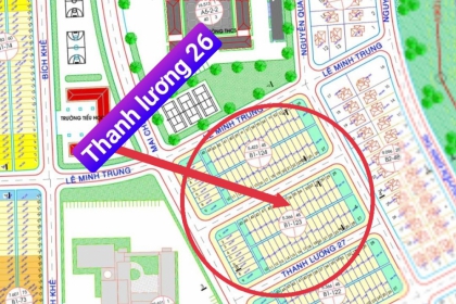 Chủ gửi bán lô đất đường Thanh Lương 26, diện tích 117m2