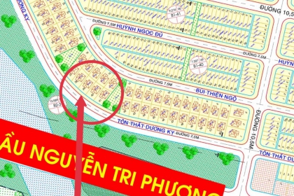 Tôi cần bán Lô Biệt Thự Tôn Thất Dương Kỵ View Sông - Giá chưa đếnn 42,5 triệu m2 cực Rẻ
