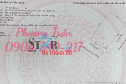 Bán lô Biệt thự view kênh Chế Viết Tấn, lô ống và lô Góc, 544,6m2 Bán lô Biệt thự view kênh Chế Viết Tấn, lô ống và lô Góc, 544,6m2