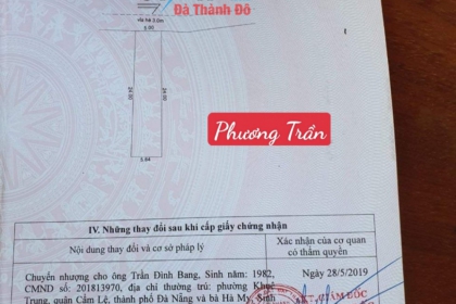 Bán lô đất đường Hoàng Thế Thiện, gần cầu Hòa Xuân, Khu đảo 2.