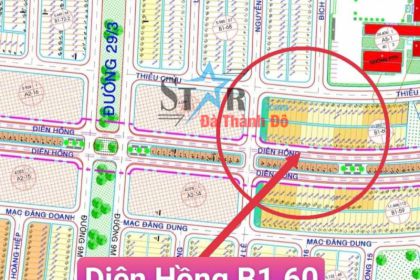 Bán lô đất đường Diên Hồng B1.55 Đại Lộ Trung Lương - Hòa Xuân - Đà Nẵng