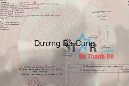 Bán lô đất đường Dương Bá Cung Khu E2 mở rộng (GĐ1-PK1) - KDC Nam Cẩm Lệ Hòa Xuân