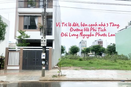 ​Cần bán đất đường Hồ Phi Tích thuộc Hoà Xuân, Cẩm Lệ, Đà Nẵng.