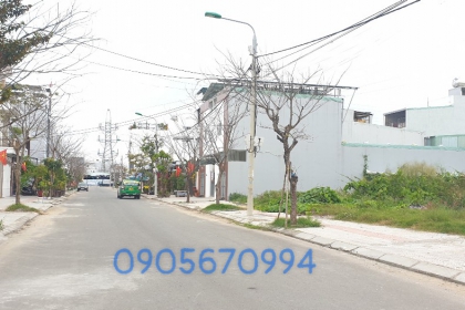 Bán lô đất đường Cồn Dầu 24 đối lưng đường 29 tháng 3 , Hoà Xuân , cẩm lệ