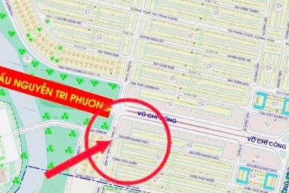 CHO THUÊ ĐẤT 2MT ĐƯỜNG ĐINH GIA TRINH & NGUYỄN QUANG DIÊU