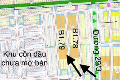 TÔI BÁN LÔ ĐẤT KHU HXMR B1.79 LÔ 19