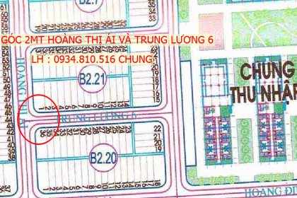 CẦN LÔ GÓC 2MT HOÀNG THỊ ÁI VÀ ĐƯỜNG TRUNG LƯƠNG 6 - HÒA XUÂN  CẦN LÔ GÓC 2MT HOÀNG THỊ ÁI VÀ ĐƯỜNG TRUNG LƯƠNG 6 - HÒA XUÂN
