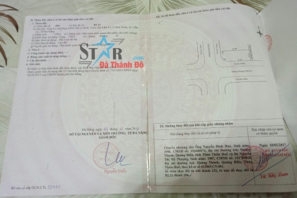 BÁN GÓC 2MT ĐƯỜNG HOÀNG CHÂU KÝ VÀ PHAN KHÔI - HÒA XUÂN - CẨM LỆ BÁN GÓC 2MT ĐƯỜNG HOÀNG CHÂU KÝ VÀ PHAN KHÔI - HÒA XUÂN - CẨM LỆ