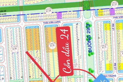 Bán đất đường Cồn Dầu 24 hướng Tây Bắc - HXMR - Khu đô thị Hoà Xuân Bán đất đường Cồn Dầu 24 hướng Tây Bắc - HXMR - Khu đô thị Hoà Xuân