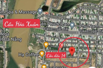 Bán lô đất đường Cồn dầu 14, sát chân cầu Hòa Xuân, Cẩm lệ, Đà Nẵng Bán lô đất đường Cồn dầu 14, sát chân cầu Hòa Xuân, Cẩm lệ, Đà Nẵng