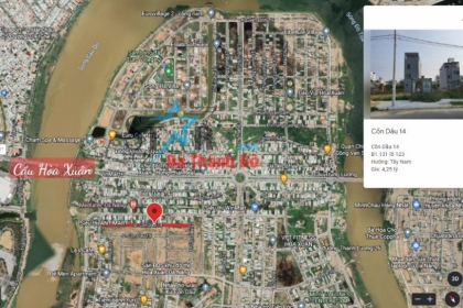 Bán lô đất đường Cồn dầu 14, Cách cầu Hòa Xuân 500m, Thuộc Cẩm lệ, Đà Nẵng Bán lô đất đường Cồn dầu 14, Cách cầu Hòa Xuân 500m, Thuộc Cẩm lệ, Đà Nẵng