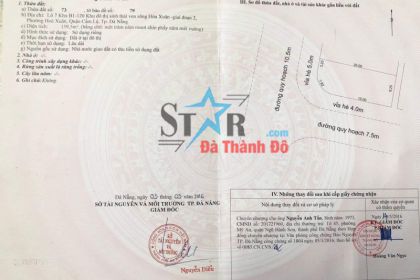 Bán lô 2 mặt tiền đường MAI CHÍ THỌ - THANH LƯƠNG 29 - Hòa Xuân Bán lô 2 mặt tiền đường MAI CHÍ THỌ - THANH LƯƠNG 29 - Hòa Xuân