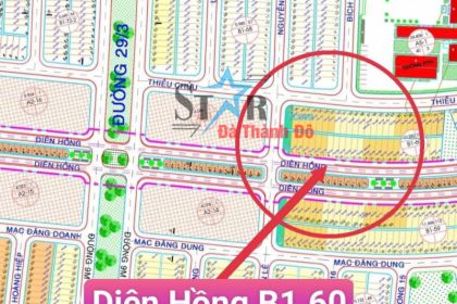 Bán lô đất đường Diên Hồng B1.55 Đại Lộ Trung Lương - Hòa Xuân - Đà Nẵng Bán lô đất đường Diên Hồng B1.55 Đại Lộ Trung Lương - Hòa Xuân - Đà Nẵng