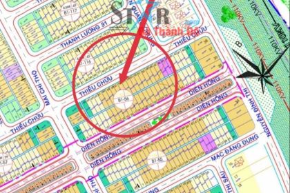 Cần bán lô đất đường Thiều Chửu , Gần dãy biệt thự siêu đẹp Cần bán lô đất đường Thiều Chửu , Gần dãy biệt thự siêu đẹp