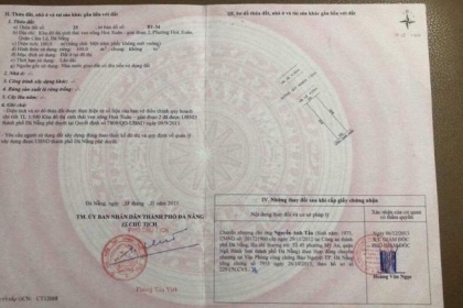 Bán Gấp B1.34 lô 25 đường thông Vũ Đình Liên mép xí ngã 3 thân thương khu nam nguyễn tri phương hòa xuân Bán Gấp B1.34 lô 25 đường thông Vũ Đình Liên mép xí ngã 3 thân thương khu nam nguyễn tri phương hòa xuân