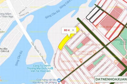 Chính chủ cần bán lô đất biệt thự View sông B2.4 lô 31 khu Nguyễn TRi Phương ,Hòa Xuân ,Cẩm Lệ Chính chủ cần bán lô đất biệt thự View sông B2.4 lô 31 khu Nguyễn TRi Phương ,Hòa Xuân ,Cẩm Lệ