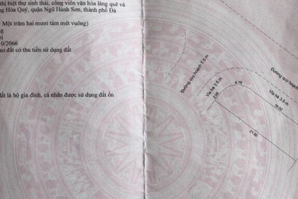 Có lô 2MT Điện Âm Nam Hòa Xuân, Hòa Quý. Gần Công Viên. Giá đầu tư Có lô 2MT Điện Âm Nam Hòa Xuân, Hòa Quý. Gần Công Viên. Giá đầu tư