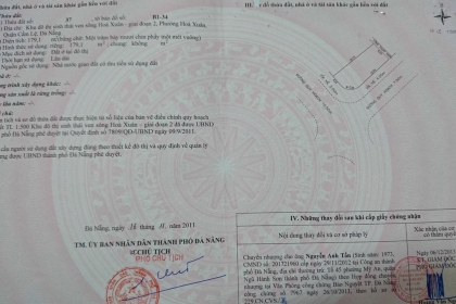 CHÍNH CHỦ BÁN NHANH LÔ GÓC ĐƯỜNG BÙI TRANG CHƯỚC VÀ HOÀNG HIỆP - HÒA XUÂN - CẨM LỆ . CHÍNH CHỦ BÁN NHANH LÔ GÓC ĐƯỜNG BÙI TRANG CHƯỚC VÀ HOÀNG HIỆP - HÒA XUÂN - CẨM LỆ .