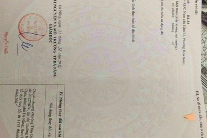 chính chủ cần bán lô đường 5m5 Liêm Lạc 20, Hòa Xuân, Cẩm Lệ: chính chủ cần bán lô đường 5m5 Liêm Lạc 20, Hòa Xuân, Cẩm Lệ: