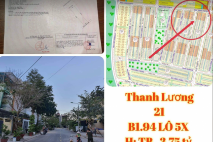 BÁN ĐẤT THANH LƯƠNG 21 - TÂY BẮC - 3.75 TỶ HÒA XUÂN BÁN ĐẤT THANH LƯƠNG 21 - TÂY BẮC - 3.75 TỶ HÒA XUÂN