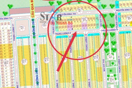 Bán lô đất biệt thự đường Trung Lương 8, đảo vip Bán lô đất biệt thự đường Trung Lương 8, đảo vip