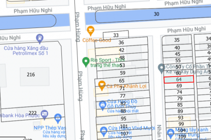 Bán lô đất đường Nhân Hoà 7, Gần Phạm Hùng Bán lô đất đường Nhân Hoà 7, Gần Phạm Hùng