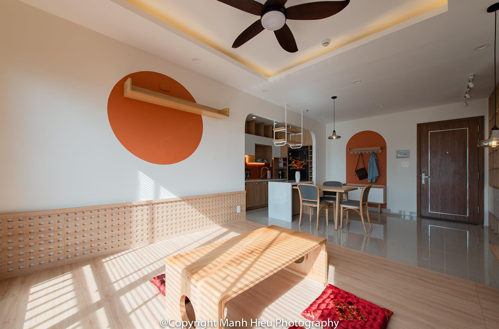 Căn hộ màu Cam đất tại Nha Trang