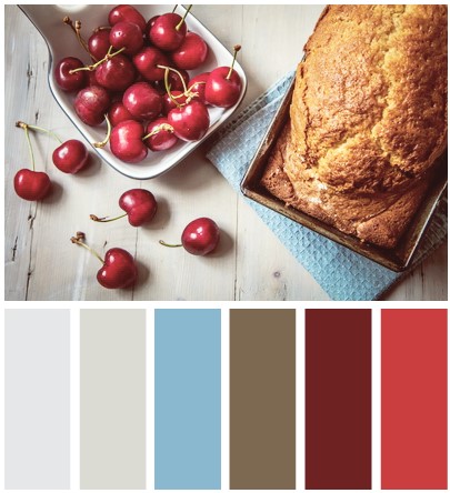 Bảng màu tủ bếp phía Đông Bắc màu sắc tủ bếp phía Đông Bắc